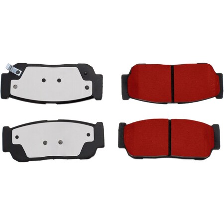 Centric Parts Pq Pro Disc Brake Pads, 500.09541 500.09541